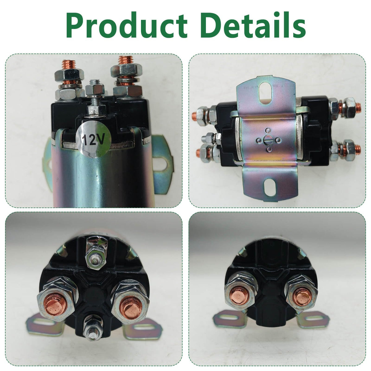 XYWZV durable solenoid construction resists vibration and heat