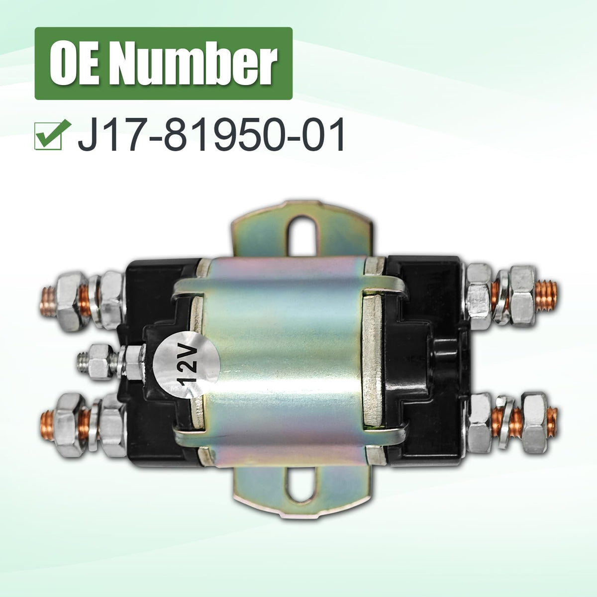 Yainetan J17-81950-01 solenoid core rated for 100A