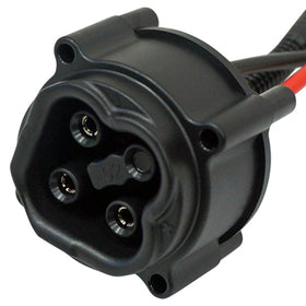 Yamaha Drive 2007-2010 receptacle fit, Red Hawk part.