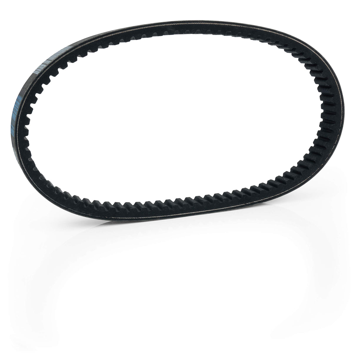 Yamaha G1 drive belt installation photo highlights proper fit for 2-cycle gas carts