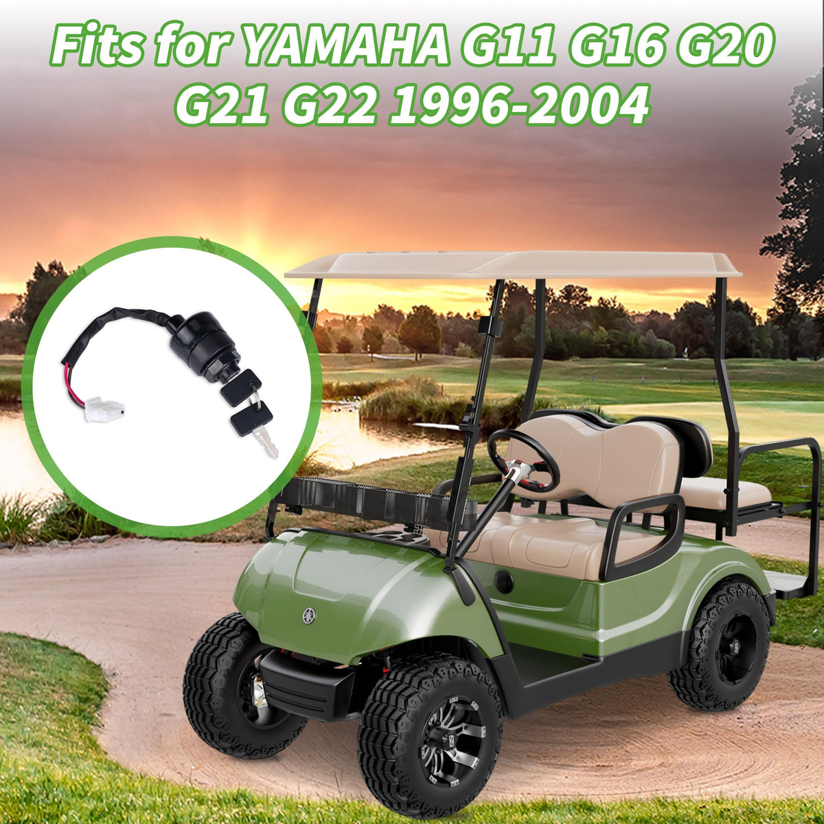 Compatible with Yamaha G11 G16 G20 G21 G22 models 1996 to 2004