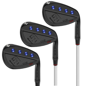 Yamato full-face grooves wedge enhances spin and forgiveness on approach shots.