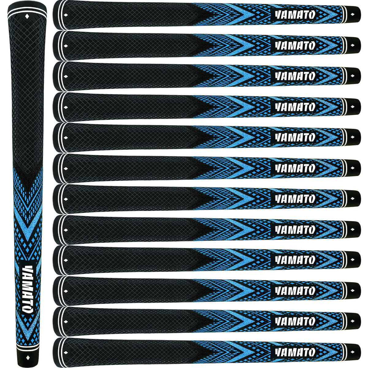 Yamato golf grips 13-pack midsize standard for all-weather control