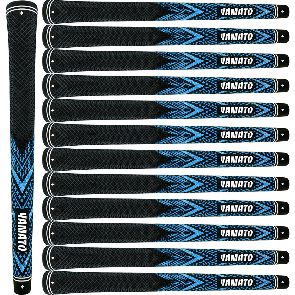Yamato golf grips 13-pack midsize standard for all-weather control