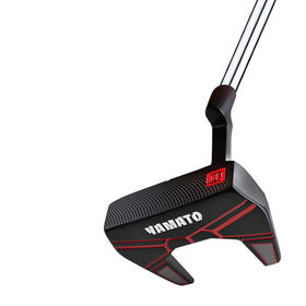 Yamato Golf Putter visualization of pendulum-like stroke with optimized weight.
