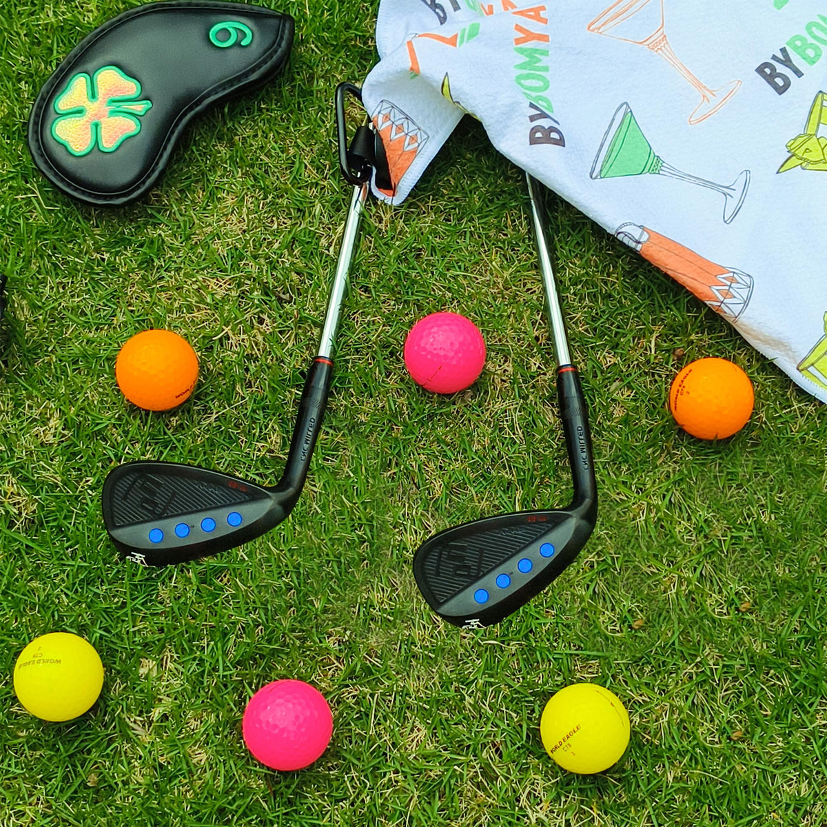 Yamato forged wedge left-handed construction offers durable performance on the course.