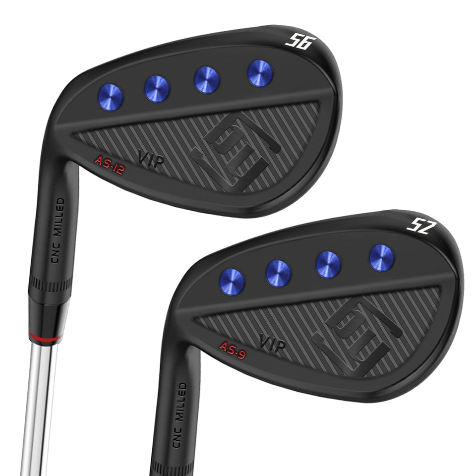 Yamato golf wedge left-handed with full-face grooves delivering extra spin on approach shots.