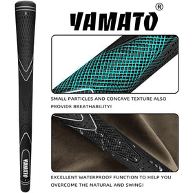 Yamato low-torque design reduces twist for more controlled swings.