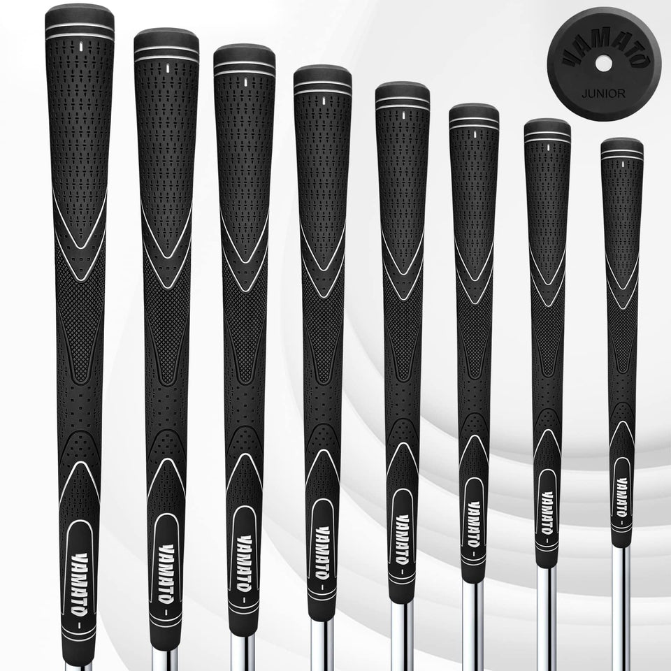 Yamato junior grips with non-slip pattern for steadier swings on the course