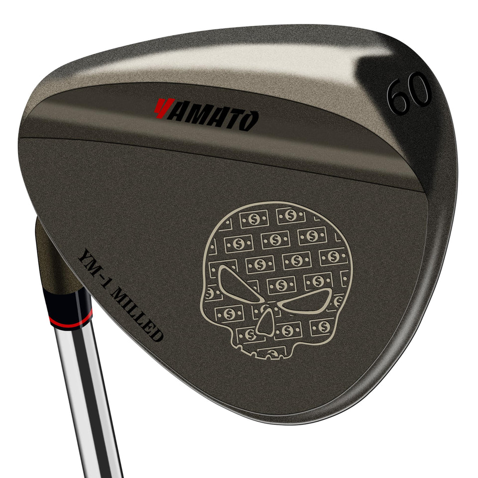 Yamato left-handed 52° wedge with forged feel for precise approach shots.