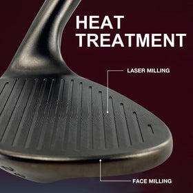 Yamato left-handed 56° wedge delivers spin from bunkers.