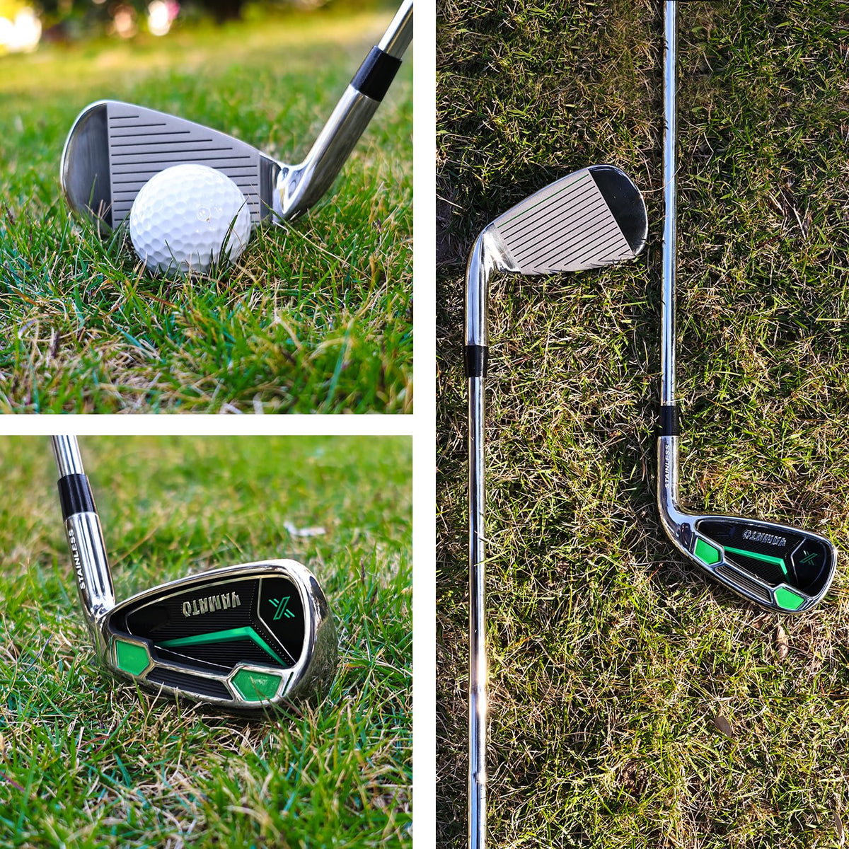 Yamato iron set in a bag ready for on-course use.