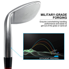 Yamato forged carbon steel wedge delivers tactile feedback and versatile shot options