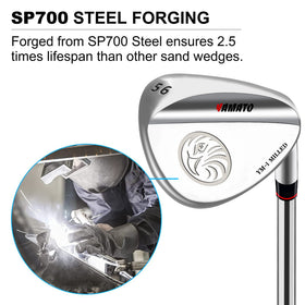 Yamato wedge tarnish finish maintains performance look in all conditions