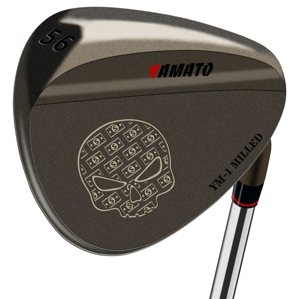 Yamato wedge with wave lines face delivers higher spin for precise stopping on approach shots
