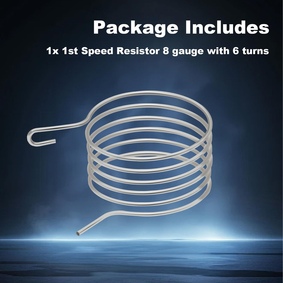 YANGLEQI close-up of 8-gauge wire coil with six turns emphasizes solid construction.