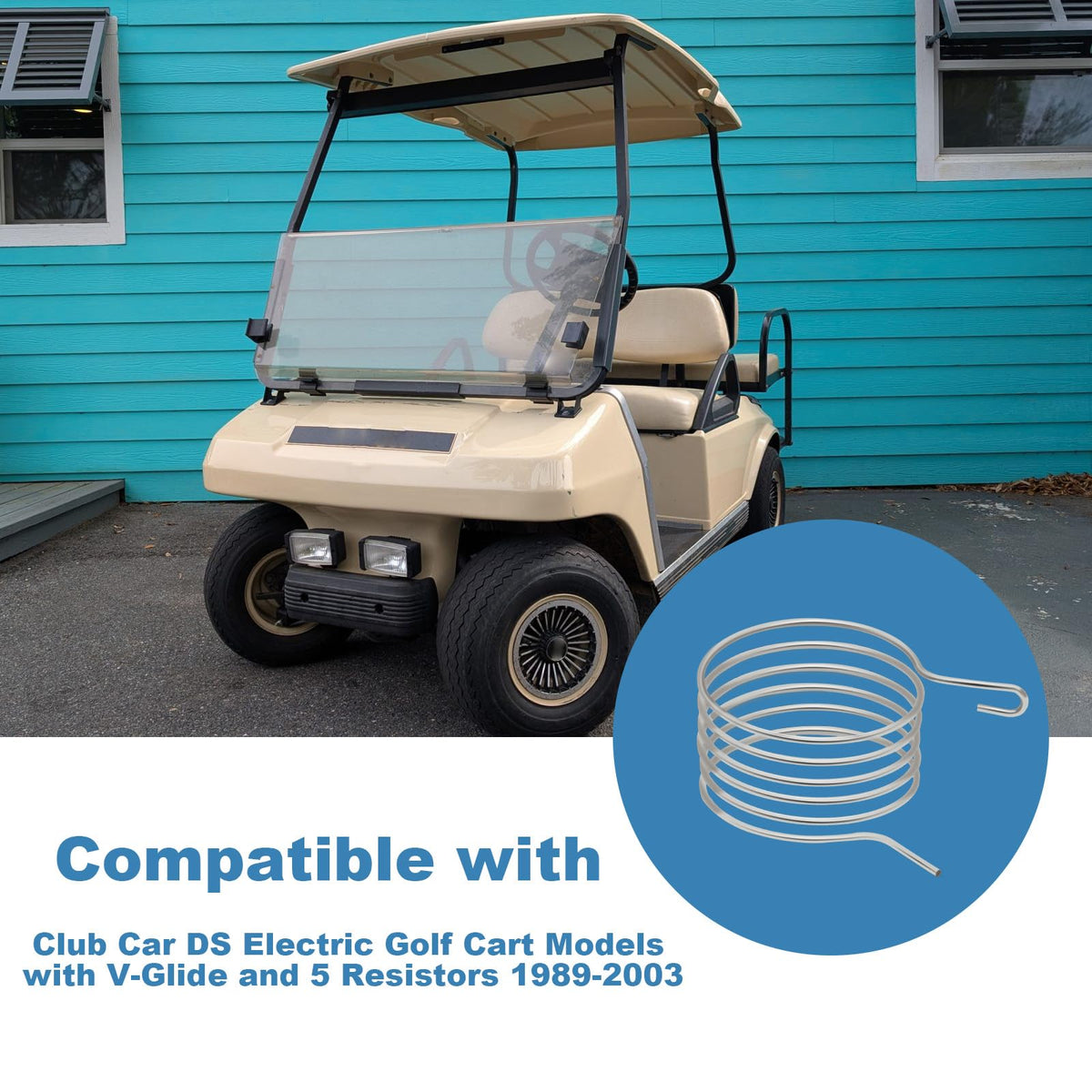 YANGLEQI compatibility graphic illustrates model range 1989–2003 and V-Glide compatibility.