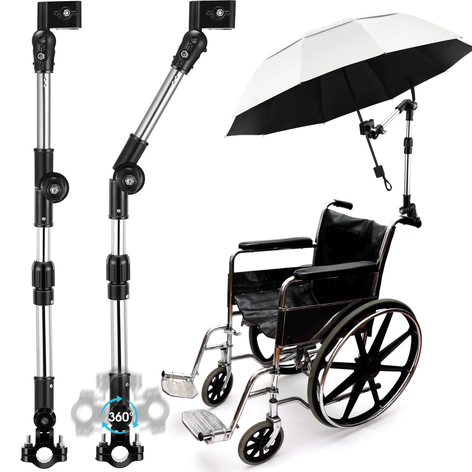 Yaocom 4-pack umbrella clamps for quick, hands-free outdoor shade.