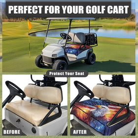 Yaosyuorus seat cover showing four pockets for essentials