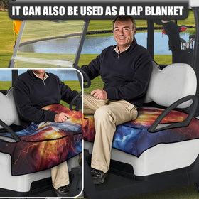 Yaosyuorus universal size seat cover fitting most two-person carts
