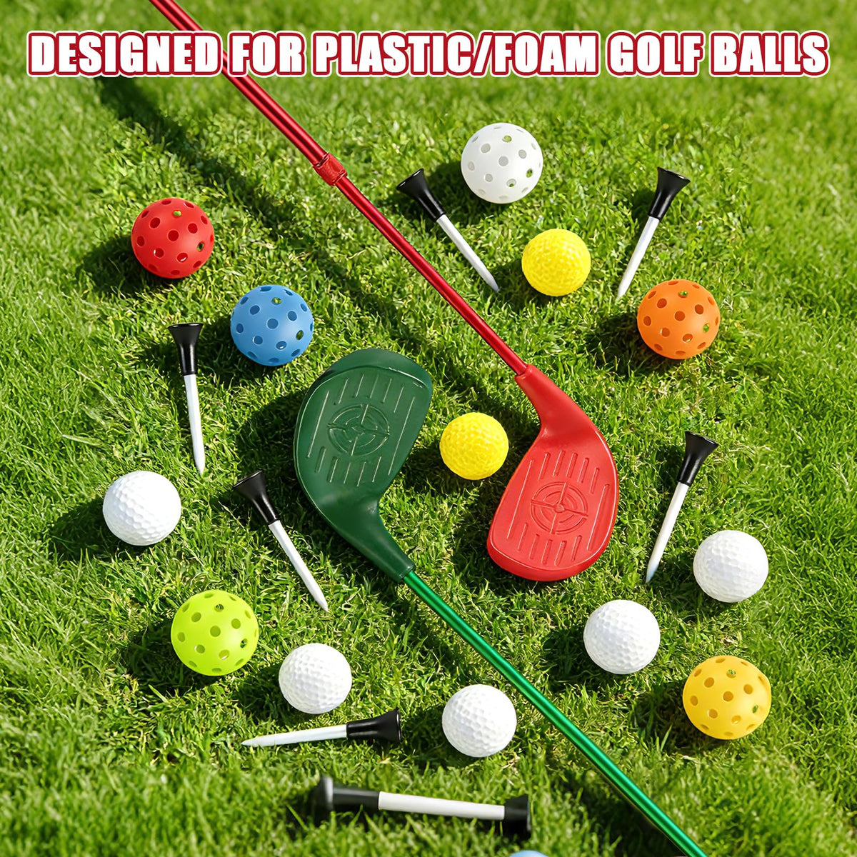 Yazzropt clubs are suitable for indoor and outdoor use.