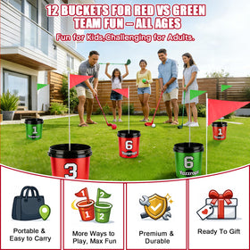 Yazzropt basketballs enable giant yard pong sessions.