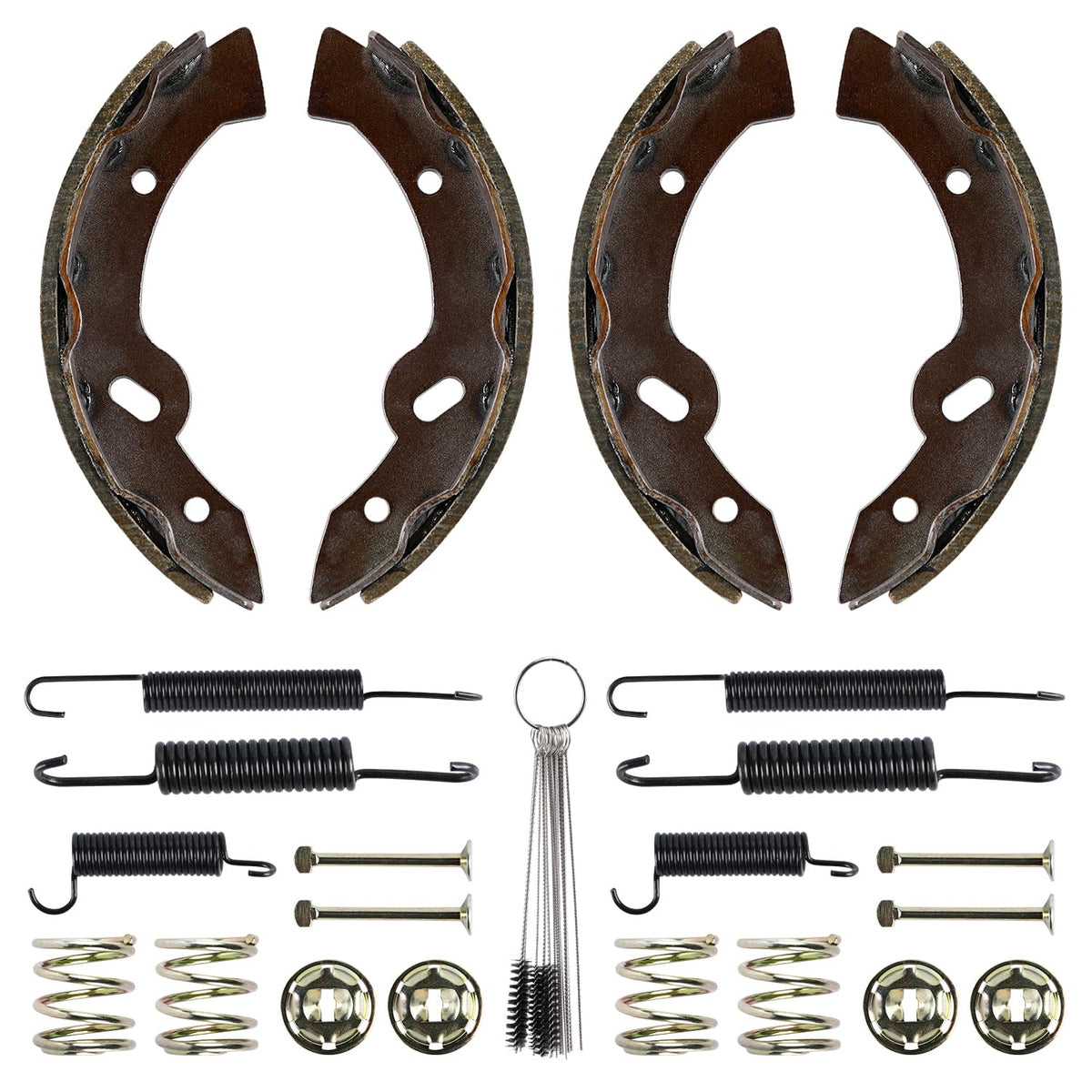 YDO brake shoes and spring kit for EZGO Medalist/TXT improve stopping reliability