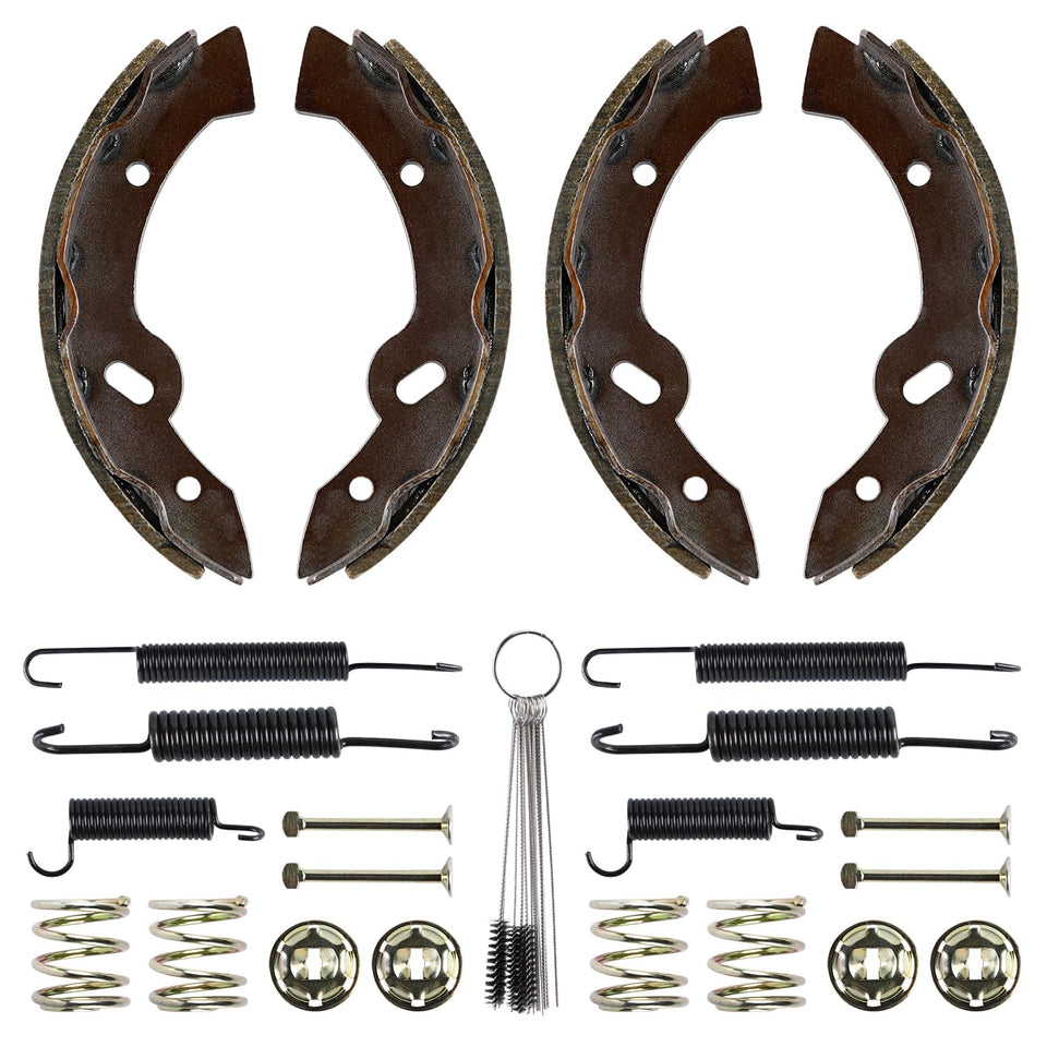 YDO brake shoes and spring kit for EZGO Medalist/TXT improve stopping reliability