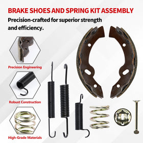 Close-up of durable YDO components designed for long-lasting brake performance