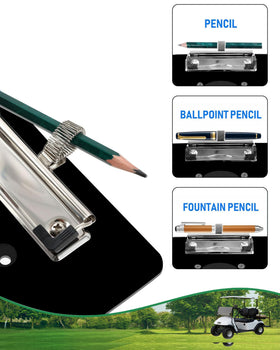 YEBOOCA Scorecard Holder pen holder accommodates various writing tools