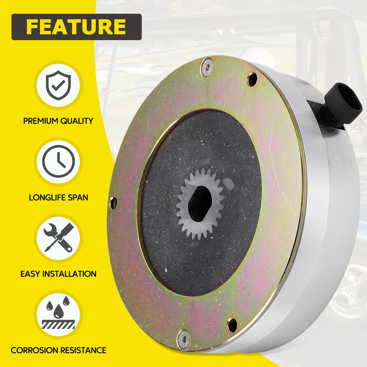 YEHERIT 610065 closeup of metal alloy emphasizes wear resistance