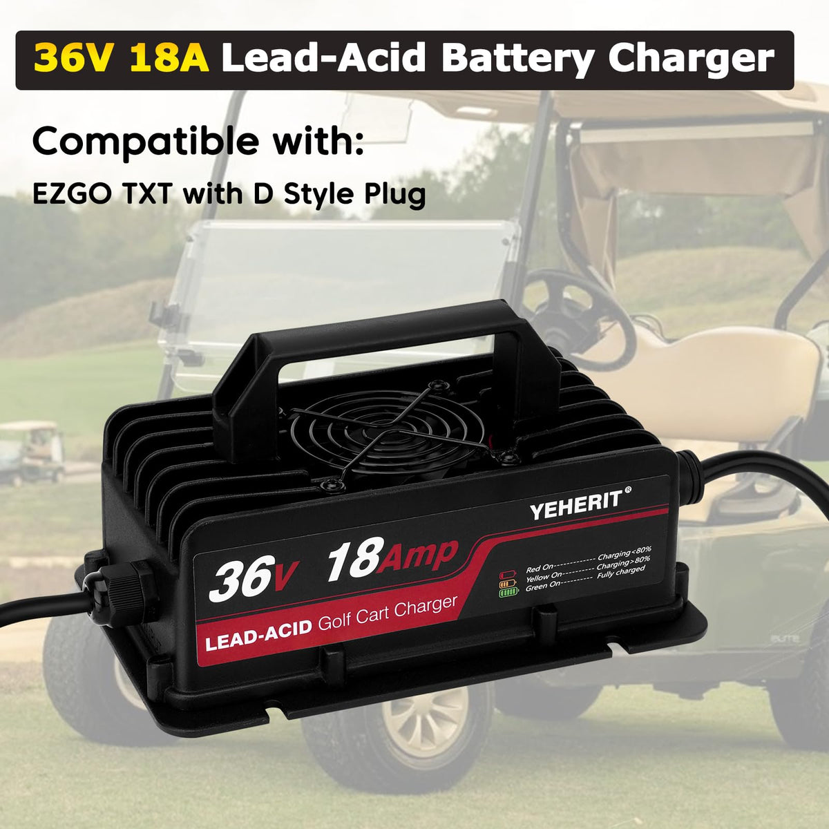 YEHERIT 18A output enables faster charging and reduced downtime