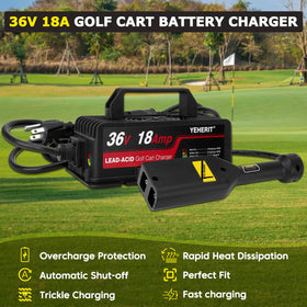 YEHERIT rugged waterproof enclosure for all-weather golf cart charging