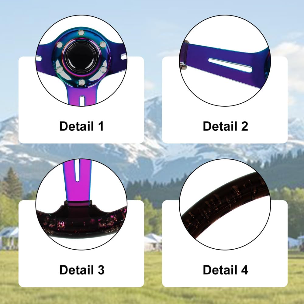 YEHICY packaging image shows steering wheel and two wire connectors