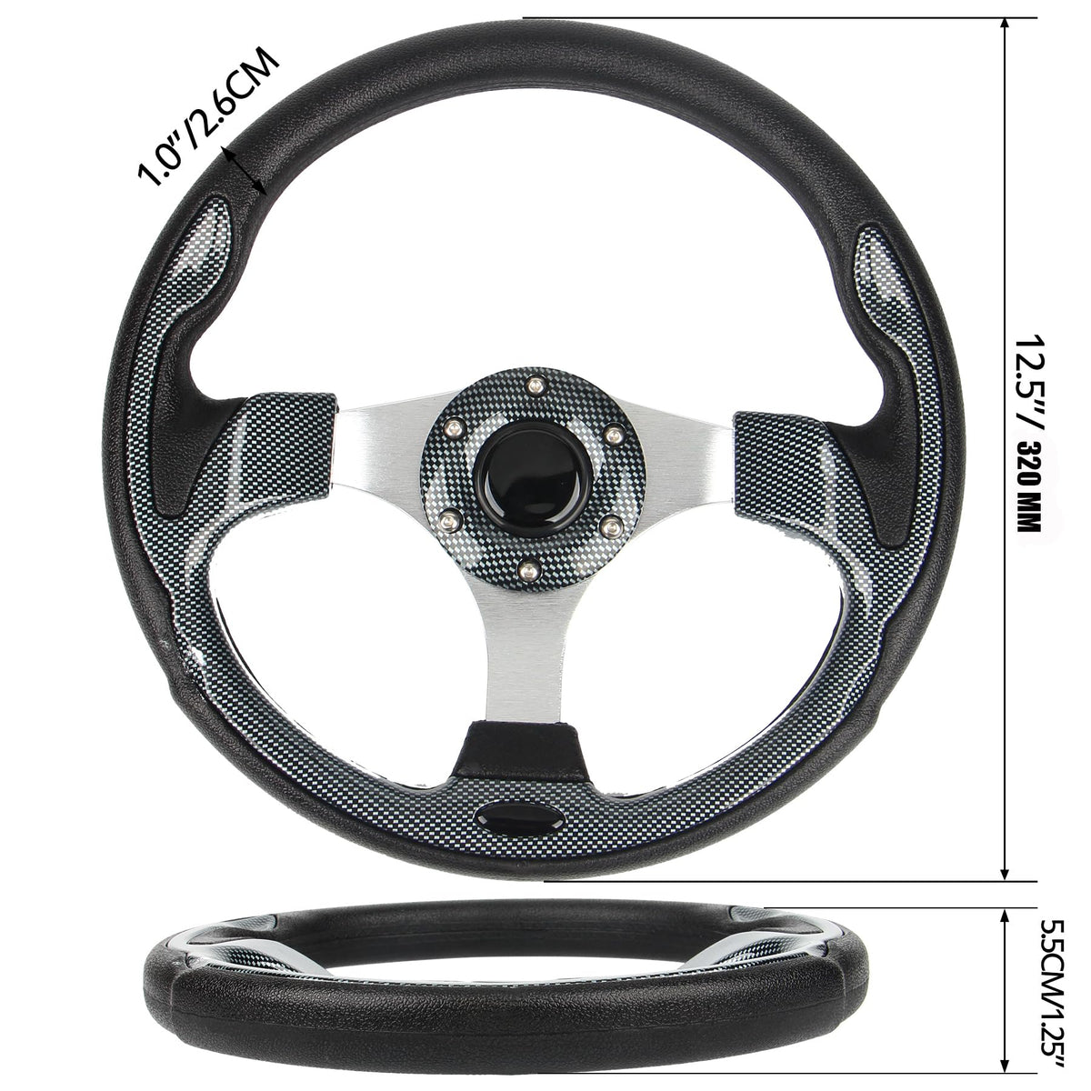 YEHICY carbon fiber material detail highlights high hardness and corrosion resistance