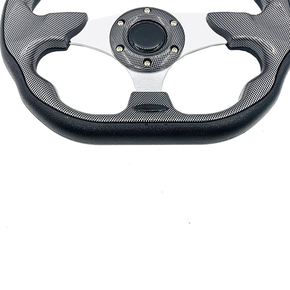 YEHICY carbon-fiber texture close-up—premium look and tactile grip.