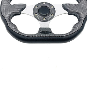 YEHICY carbon-fiber texture close-up—premium look and tactile grip.