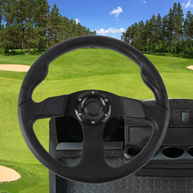 YEHICY easy-install horn-included steering wheel ready to mount.