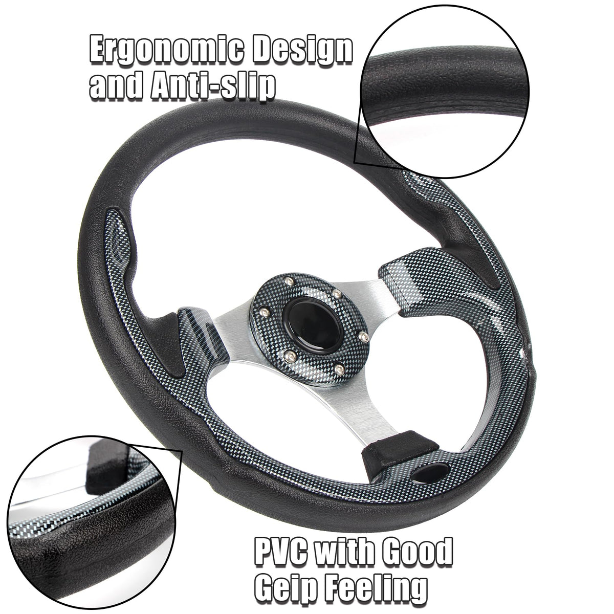 YEHICY ergonomic grip texture emphasizes comfortable, non-slip handling