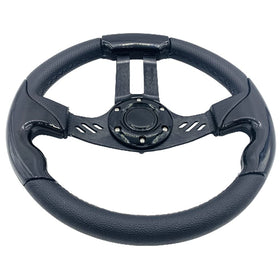 YEHICY EZGO TXT RXV and Club Car DS fit, leather-wrapped finish enhances comfort.