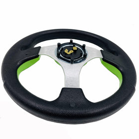 YEHICY golf cart steering wheel with mounting screws and wrench for easy install