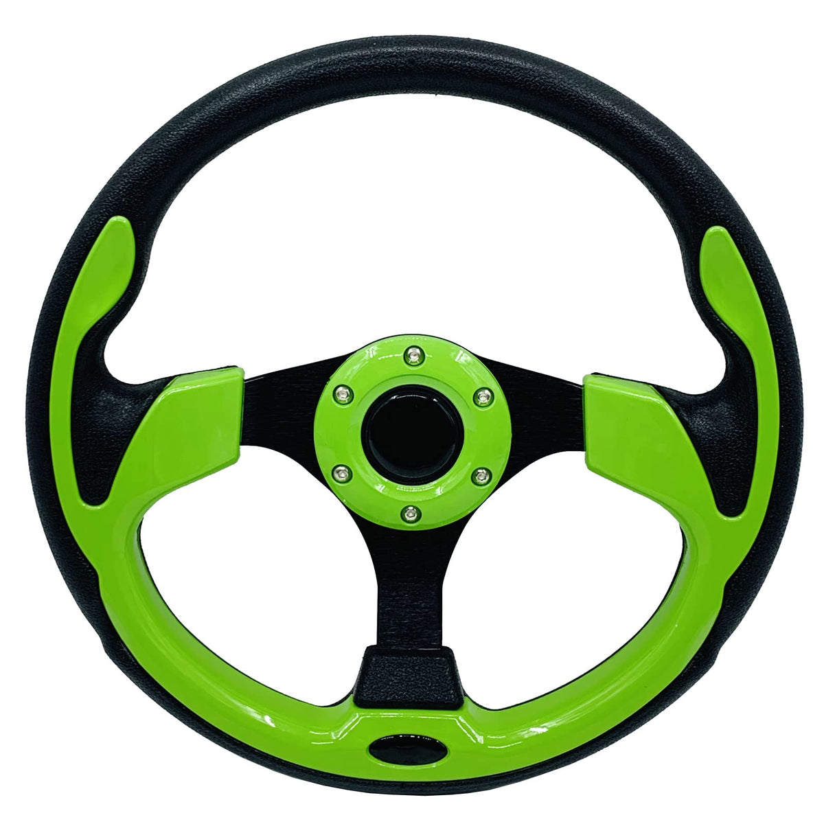 YEHICY green golf cart steering wheel ergonomic design for comfortable grip