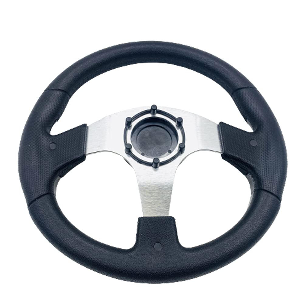 YEHICY leather-wrapped surface offers breathable, non-slip comfort during long golf cart rides.