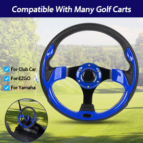 YEHICY wheel front view shows lightweight PVC body and wear resistance