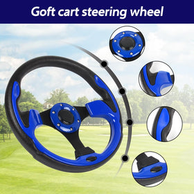 YEHICY 12.5-inch wheel with black aluminum spokes for smooth handling