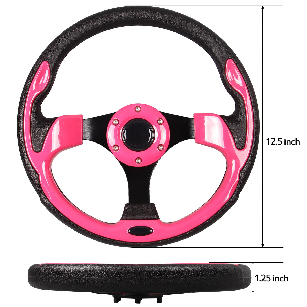 YEHICY universal fit demonstrates compatibility across EZGO, Club Car, Yamaha models.