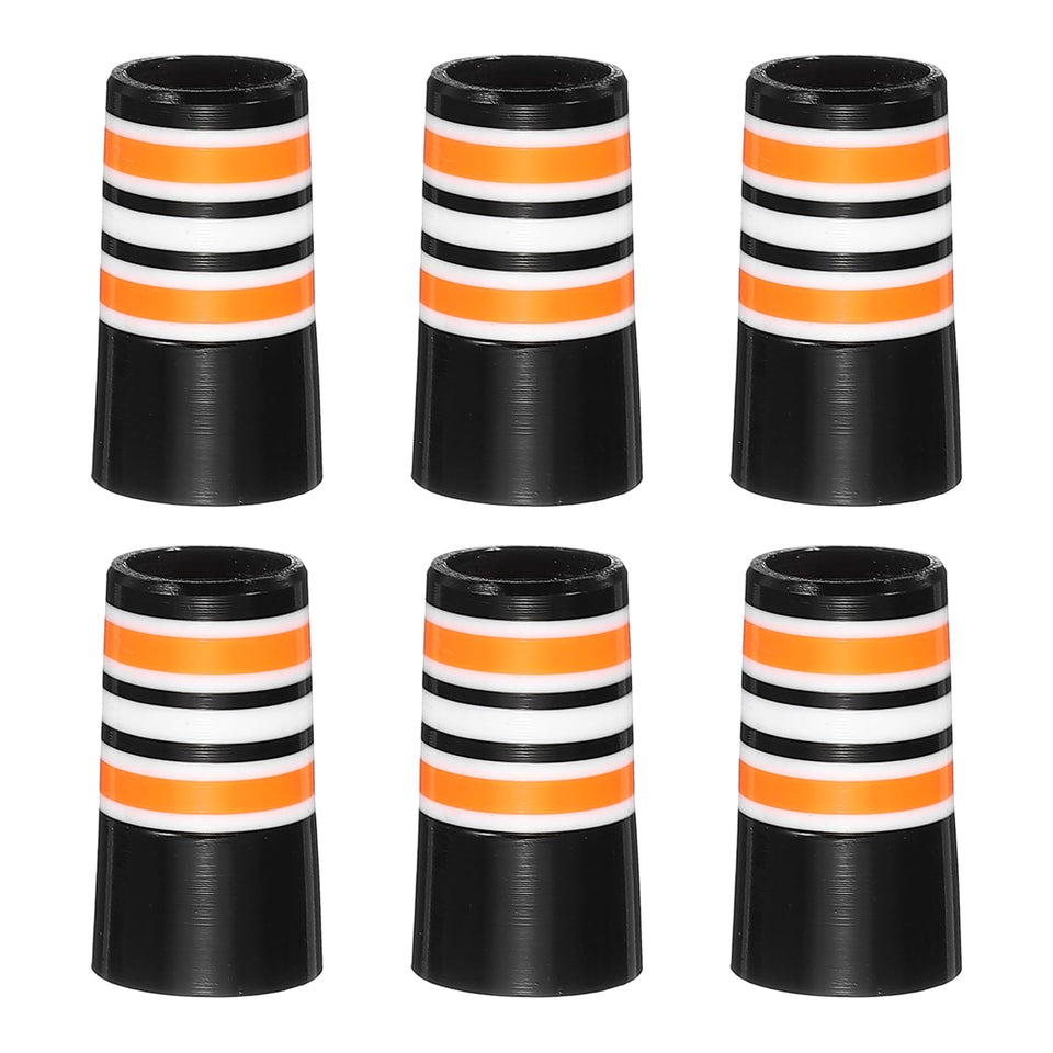 YELARXI golf ferrules orange 25mm taper tip protect shaft tip and improve durability.