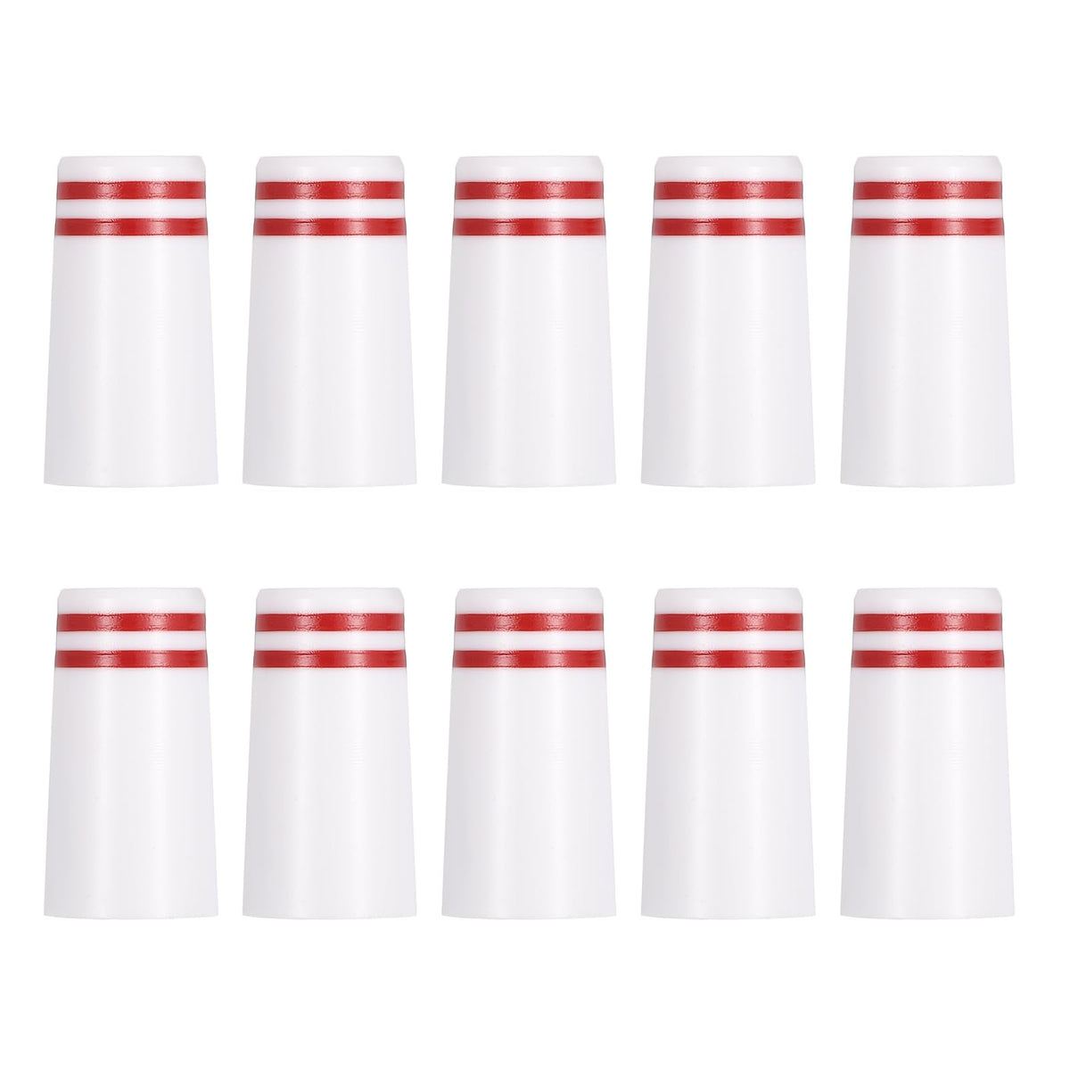YELARXI golf ferrules 10-pack packaging enables quick install and color customization.