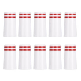 YELARXI golf ferrules 10-pack packaging enables quick install and color customization.