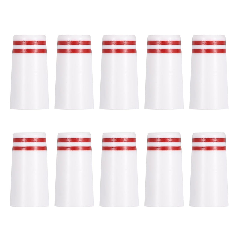 YELARXI golf ferrules 10-pack packaging enables quick install and color customization.